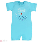 ewa klucze - Ewa Klucze Rampers Little Sailor Cool Turquoise - Mari Kali Stores Cyprus